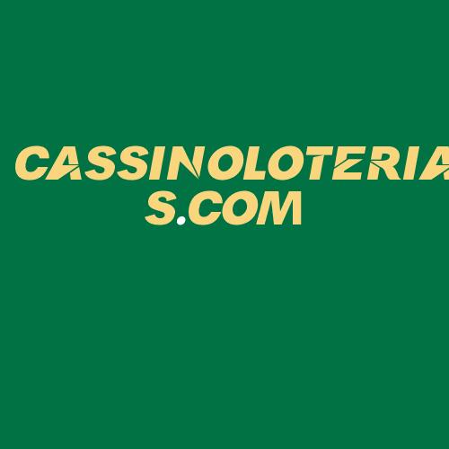 Logo da CASSINOLOTERIAS